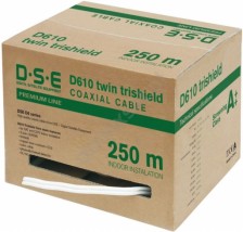 Kabel DSE Twin Piła DSE D610 Twin Trishield